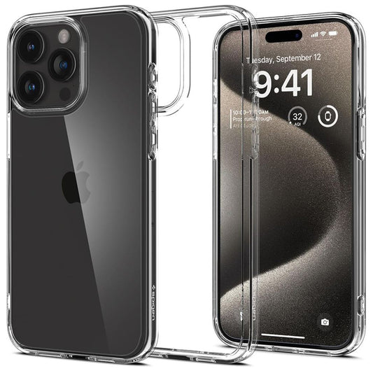 Θήκη για Apple iPhone 15 Pro Max, Spigen, Ultra Hybrid, Διαφανής ACS06565