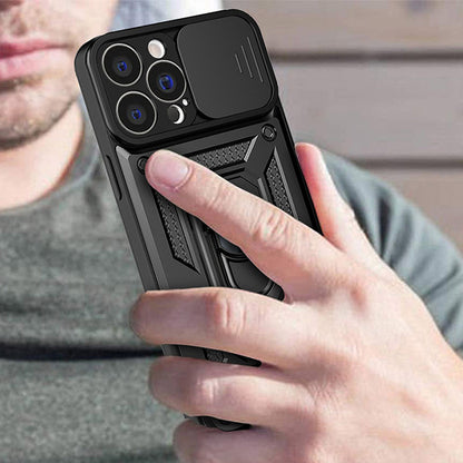 Θήκη για Apple iPhone 15 Pro, Techsuit, CamShield, Μπλε