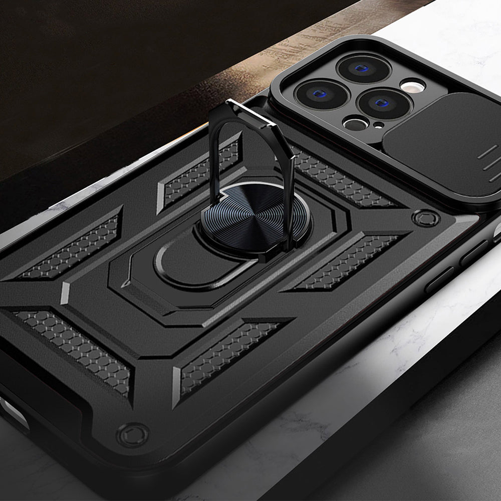 Θήκη για Apple iPhone 15 Pro, Techsuit, CamShield, Μπλε