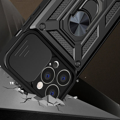Θήκη για Apple iPhone 15 Pro, Techsuit, CamShield, Μαύρο