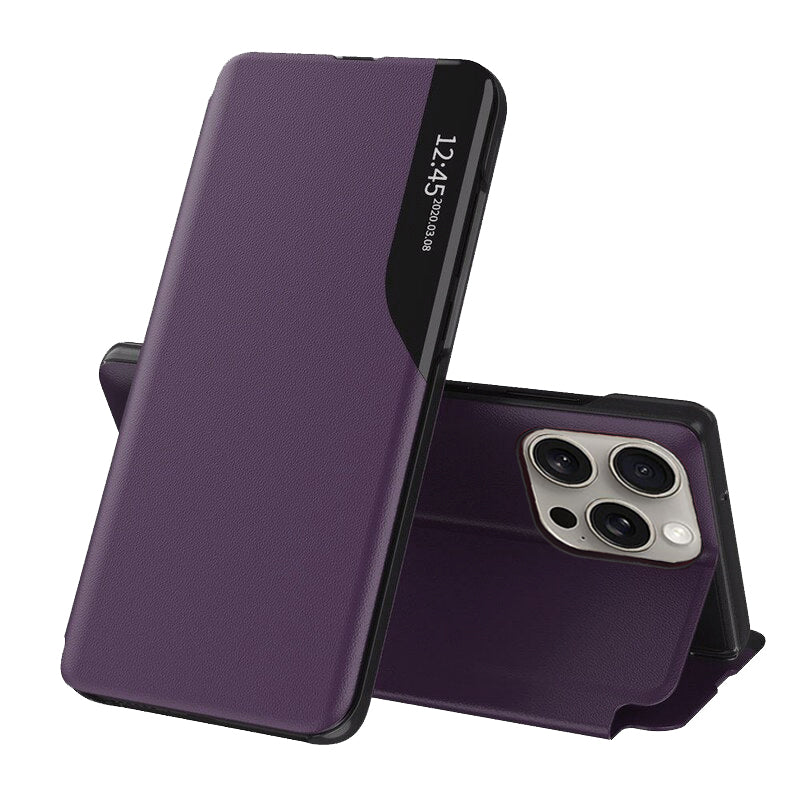 Θήκη για Apple iPhone 15 Pro, Techsuit, eFold, Μωβ