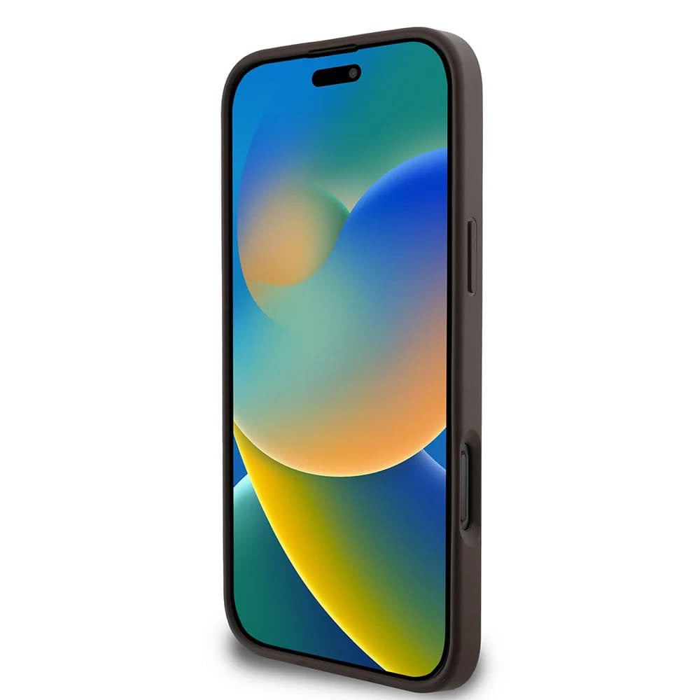 Θήκη για Apple iPhone 16 Pro, Guess, 4G Big Logo, Καφέ