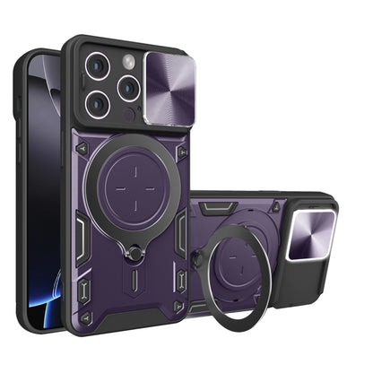 Θήκη για Apple iPhone 16 Pro Max, Techsuit, CamGuard Pro, Μωβ