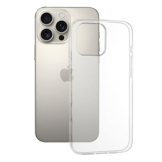 Θήκη για Apple iPhone 16 Pro Max, Techsuit, Διαφανής με Μεγάλη Τρύπα Φακού, Διαφανής