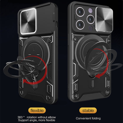 Θήκη για Apple iPhone 16 Pro, Techsuit, CamGuard Pro, Μωβ