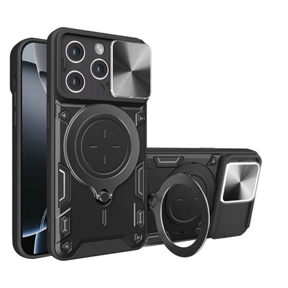 Θήκη για Apple iPhone 16 Pro, Techsuit, CamGuard Pro, Μαύρη