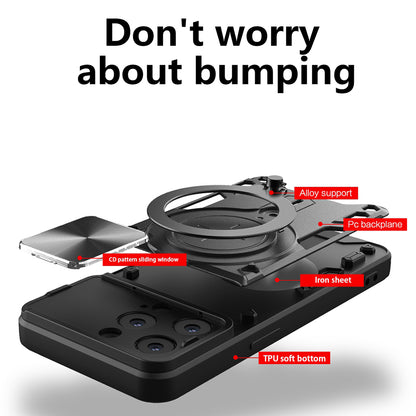 Θήκη για Apple iPhone 16 Pro, Techsuit, CamGuard Pro, Μαύρη