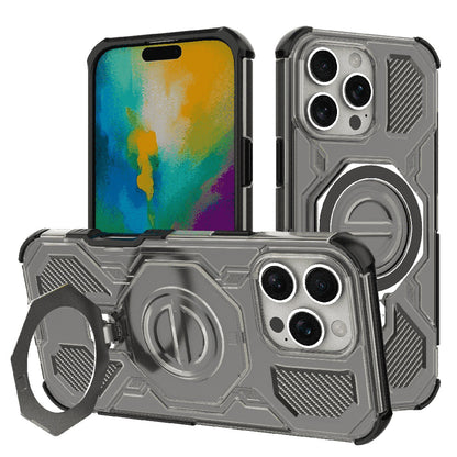 Case for Apple iPhone 16 Pro, Techsuit, Carbon Shield Pro, Smoke