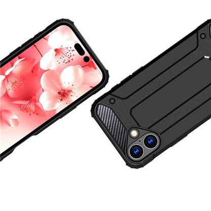 Case for Apple iPhone 16 Pro, Techsuit, Hybrid Armor, Black