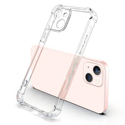 Θήκη για Apple iPhone 16, Techsuit, Ανθεκτική σε Κρούσεις Διαφανής, Διάφανη