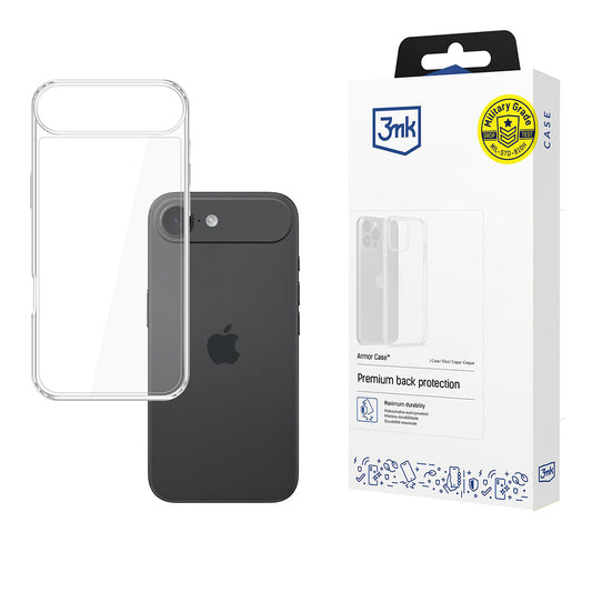 Case for Apple iPhone 17 Air, 3MK, Armor, Transparent