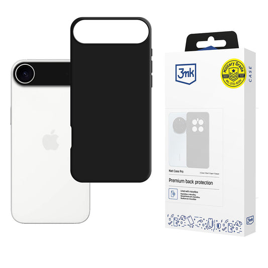 Case for Apple iPhone 17 Air, 3MK, Pro, Matte Black