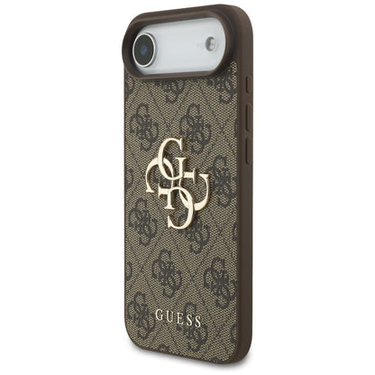 Θήκη για Apple iPhone 17 Air, Guess, 4G Big Logo, Καφέ