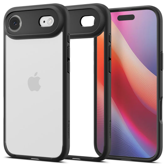 Θήκη για Apple iPhone 17 Air, Spigen, Ultra Hybrid, Ματ Μαύρη ACS10310