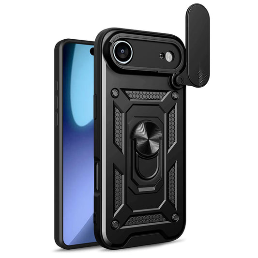 Case for Apple iPhone 17 Air, Techsuit, CamShield, Black