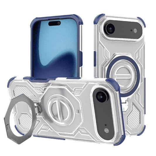 Case for Apple iPhone 17 Air, Techsuit, Carbon Shield Pro, Blue