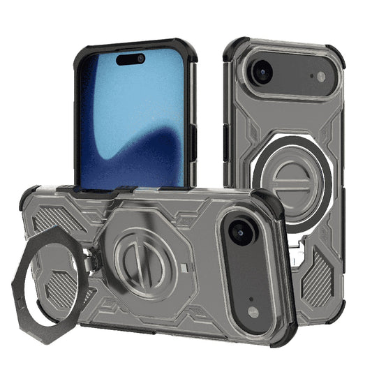 Case for Apple iPhone 17 Air, Techsuit, Carbon Shield Pro, Smoke