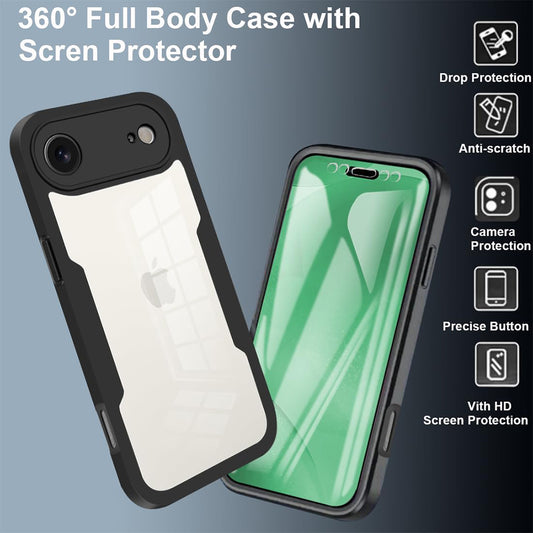 Case for Apple iPhone 17 Air, Techsuit, ColorVerse 360, Purple