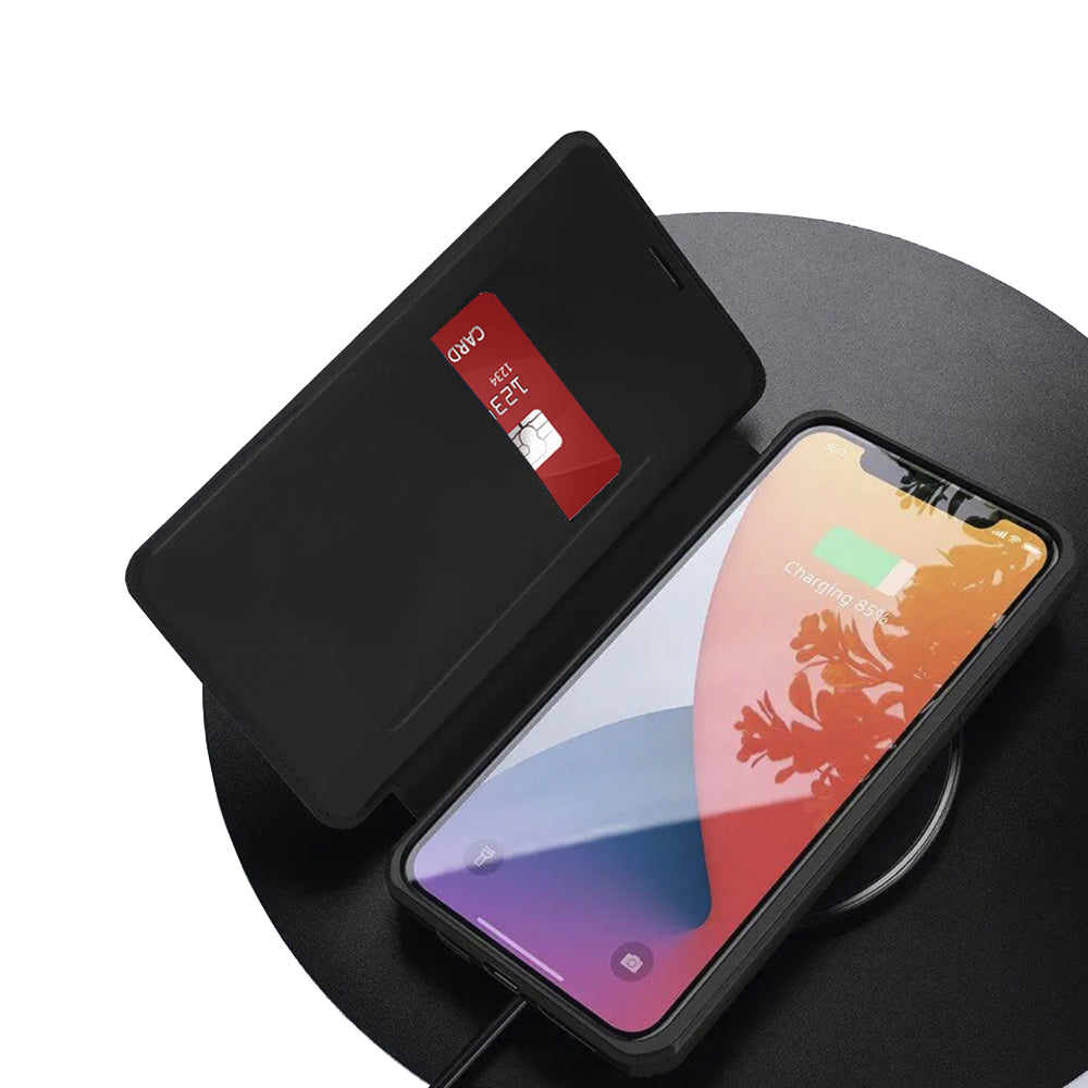 Θήκη για Apple iPhone 17 Air, Techsuit, Magskin Book, Μαύρη