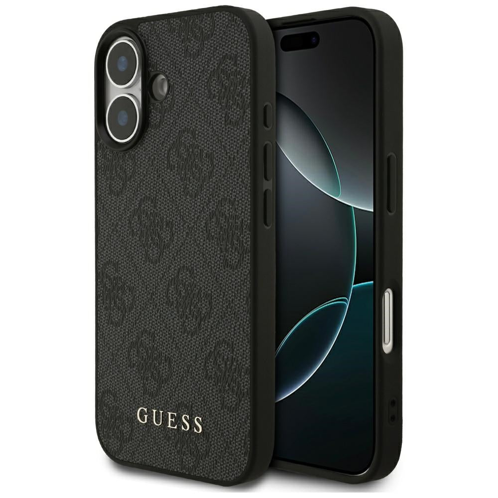 Case for Apple iPhone 17, Guess, 4G Classic, Black
