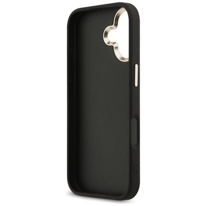 Case for Apple iPhone 17, Guess, Big 4G Logo Classic, Black Gold