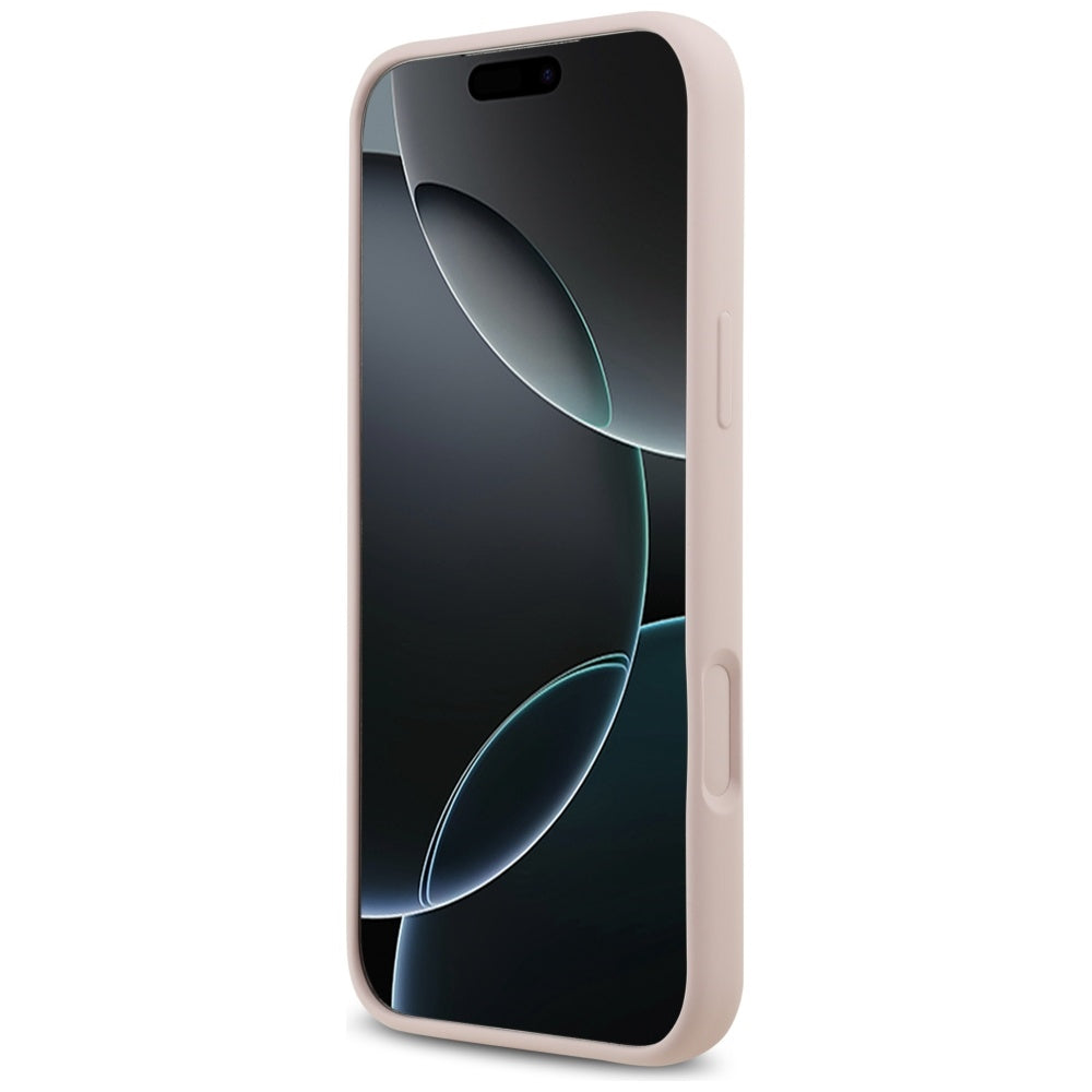 Case for Apple iPhone 17 Pro Max, Guess, Big 4G Script, Light Pink