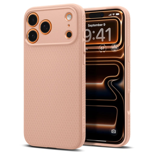 Case for Apple iPhone 17 Pro Max, Spigen, Liquid Air, Brown ACS10269