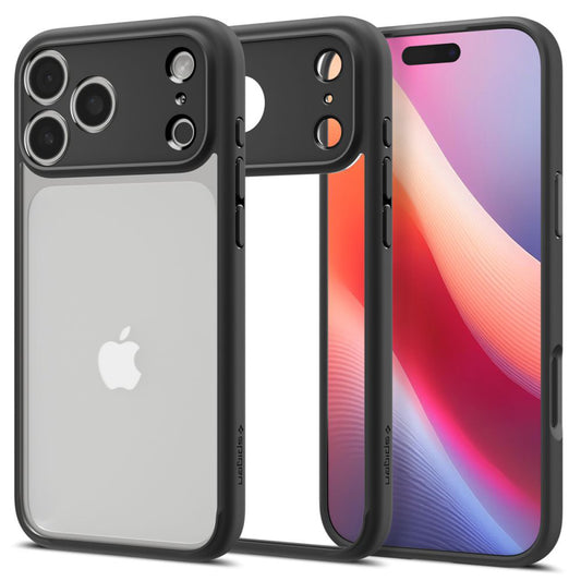 Θήκη για Apple iPhone 17 Pro Max, Spigen, Ultra Hybrid, Ματ Μαύρη ACS10279