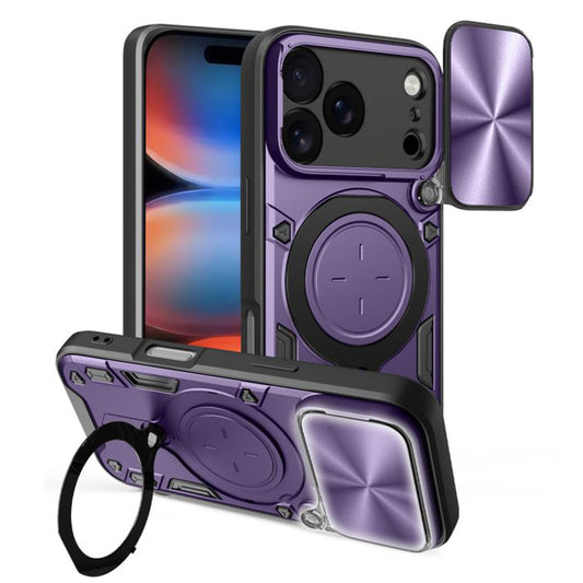 Case for Apple iPhone 17 Pro Max, Techsuit, CamGuard Pro, Purple