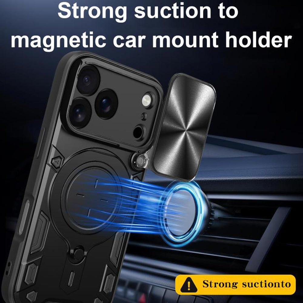 Θήκη για Apple iPhone 17 Pro Max, Techsuit, CamGuard Pro, Ροζ