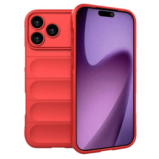 Case for Apple iPhone 17 Pro Max, Techsuit, Magic Shield, Red