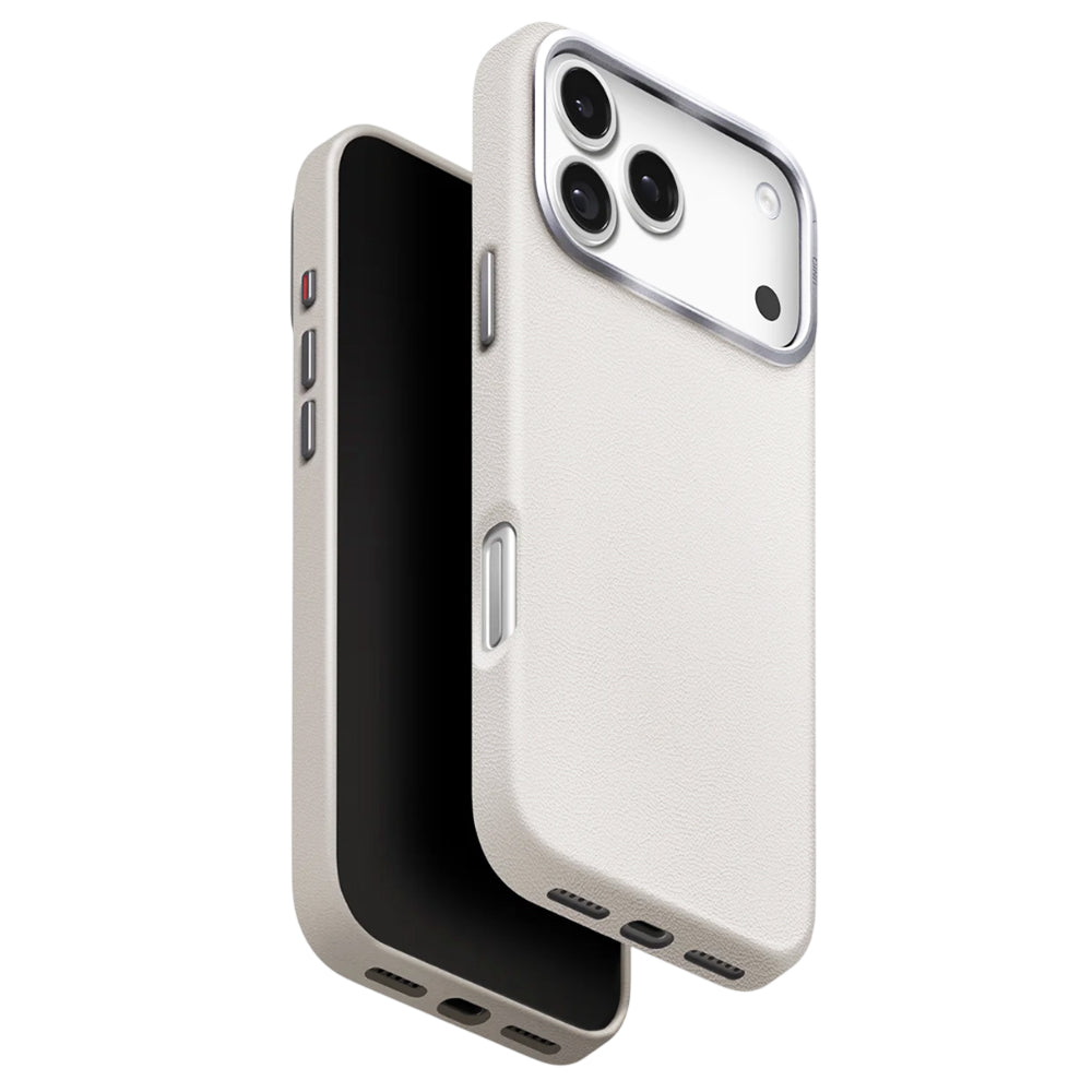 Θήκη για Apple iPhone 17 Pro Max, UNIQ, Lyden Leatherette, Γκρι