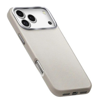 Θήκη για Apple iPhone 17 Pro Max, UNIQ, Lyden Leatherette, Γκρι