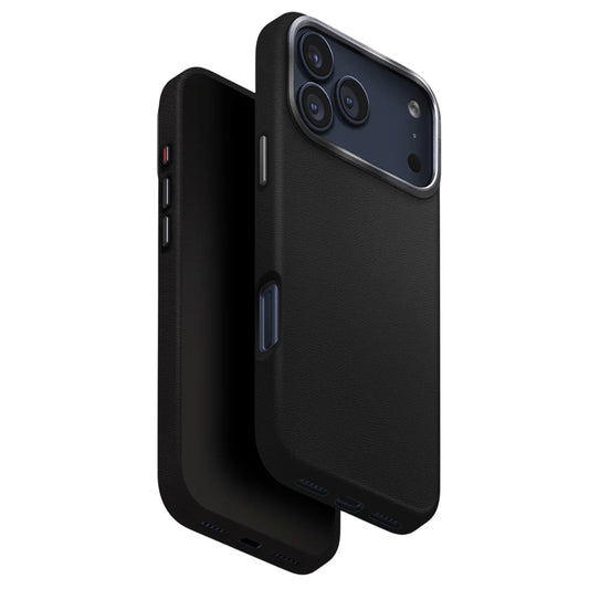 Θήκη για Apple iPhone 17 Pro Max, UNIQ, Lyden Leatherette, Μαύρη