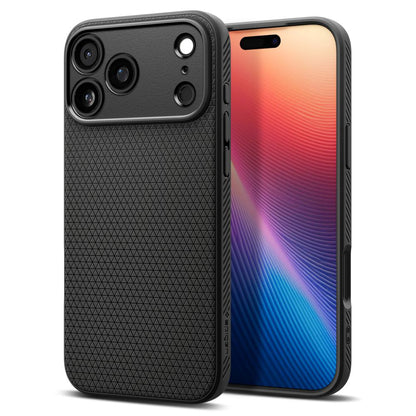 Case for Apple iPhone 17 Pro, Spigen, Liquid Air, Matte Black ACS10331