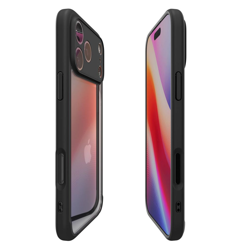 Case for Apple iPhone 17 Pro, Spigen, Ultra Hybrid, Matte Black ACS10343