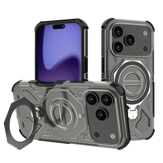 Θήκη για Apple iPhone 17 Pro, Techsuit, Carbon Shield Pro, Καπνιστό