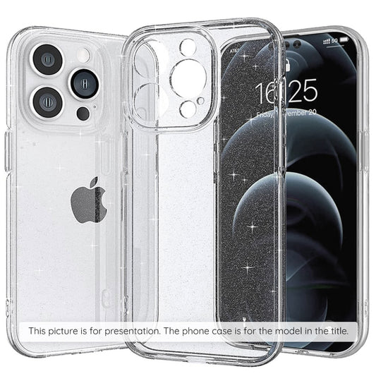 Case for Apple iPhone 17 Pro, Techsuit, SparkleSkin, Transparent