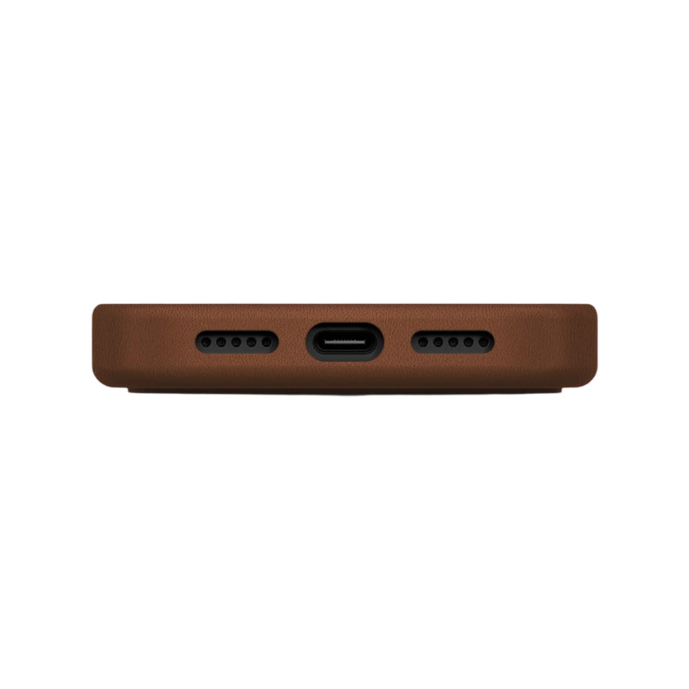 Θήκη για Apple iPhone 17 Pro, UNIQ, Lyden Leatherette, Καφέ