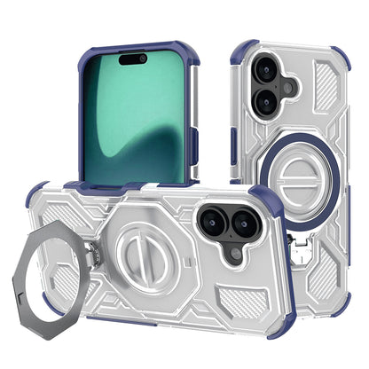 Θήκη για Apple iPhone 17, Techsuit, Carbon Shield Pro, Μπλε