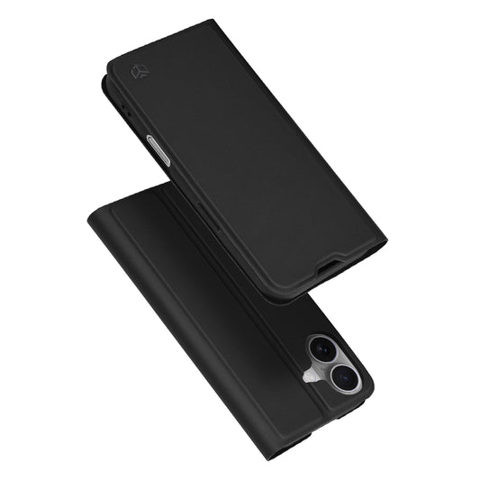 Case for Apple iPhone 17, Techsuit, Magskin Book, Black