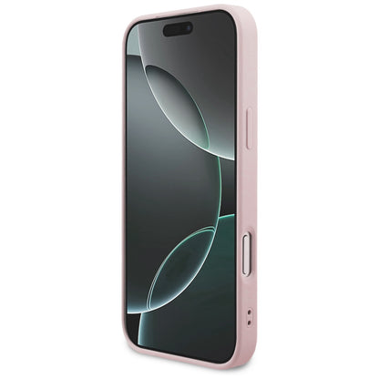 Θήκη για Apple iPhone 18 Pro / 17 Pro, Guess, 4G Classic Logo, Ροζ