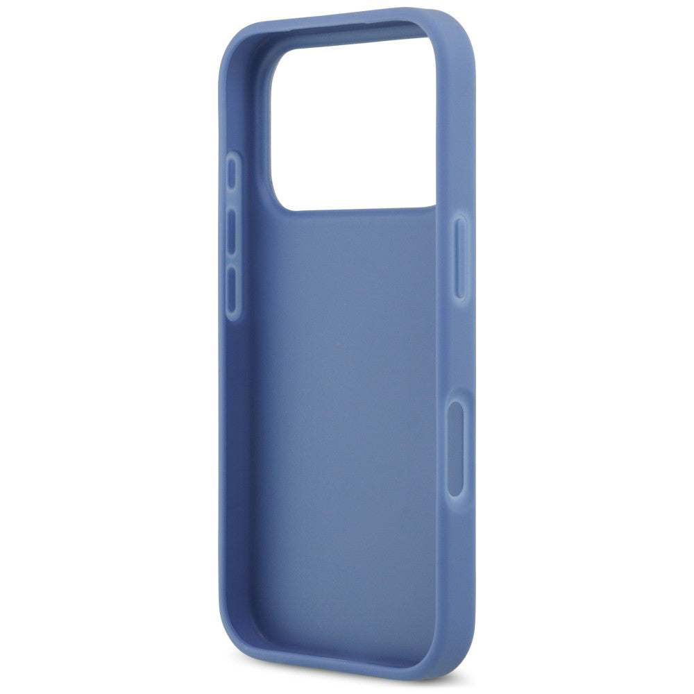 Θήκη για Apple iPhone 18 Pro / 17 Pro, Guess, 4G Double Card Triangle, Μπλε