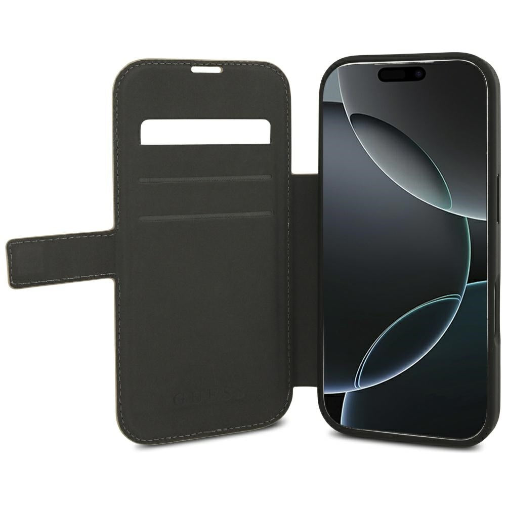 Θήκη για Apple iPhone 18 Pro / 17 Pro, Guess, 4G Μεταλλικό Λογότυπο, Ροζ