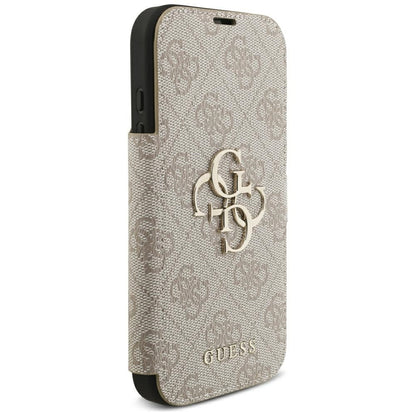 Θήκη για Apple iPhone 18 Pro / 17 Pro, Guess, 4G Μεταλλικό Λογότυπο, Ροζ
