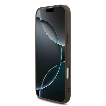 Θήκη για Apple iPhone 18 Pro Max / 17 Pro Max, Guess, 4G Big Logo, Καφέ