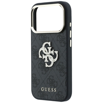 Θήκη για Apple iPhone 18 Pro Max / 17 Pro Max, Guess, 4G Big Strass Logo, Μαύρο
