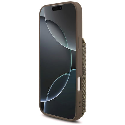 Θήκη για Apple iPhone 18 Pro Max / 17 Pro Max, Guess, 4G Crossbody Cardslot, Καφέ