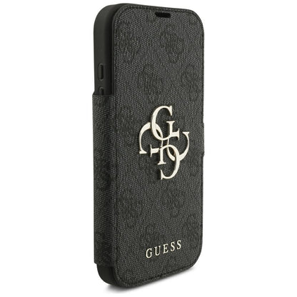 Θήκη για Apple iPhone 18 Pro Max / 17 Pro Max, Guess, 4G Μεταλλικό Λογότυπο, Μαύρο