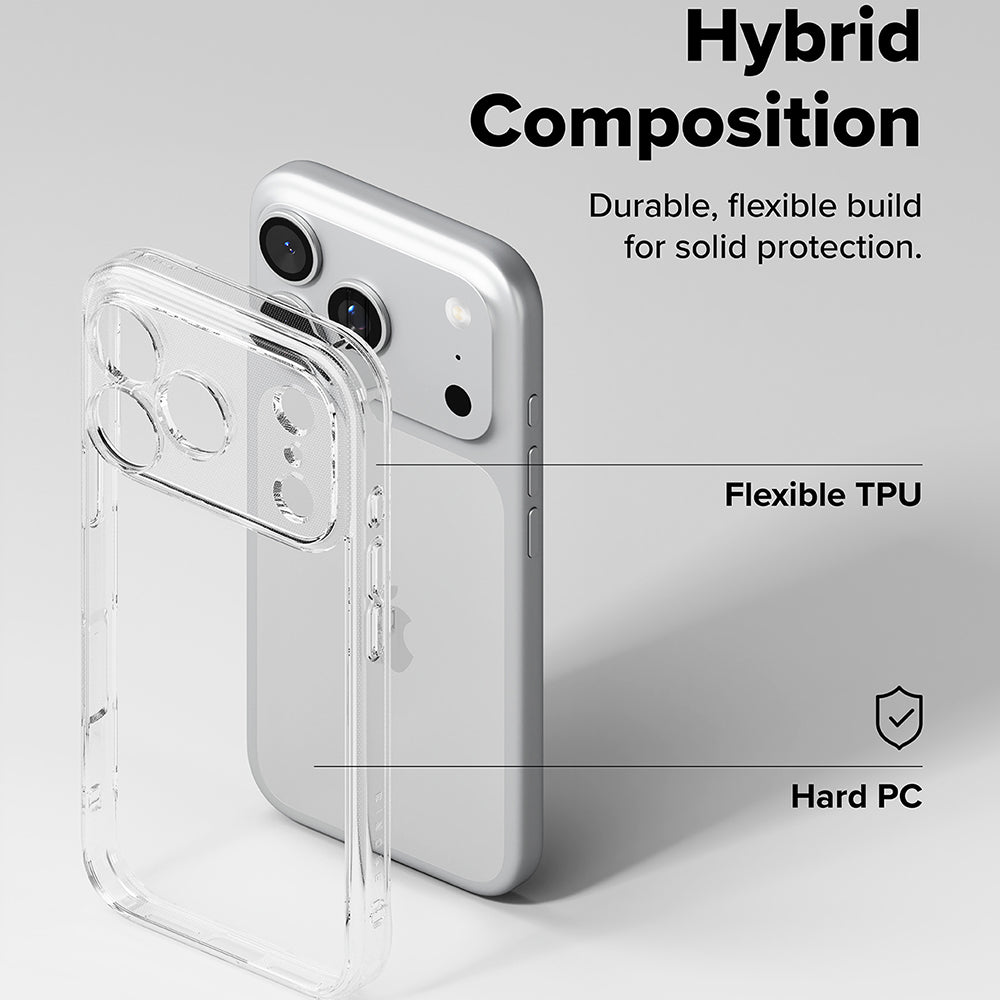 Θήκη για Apple iPhone 18 Pro Max / 17 Pro Max, Ringke, Fusion, Διαφανής